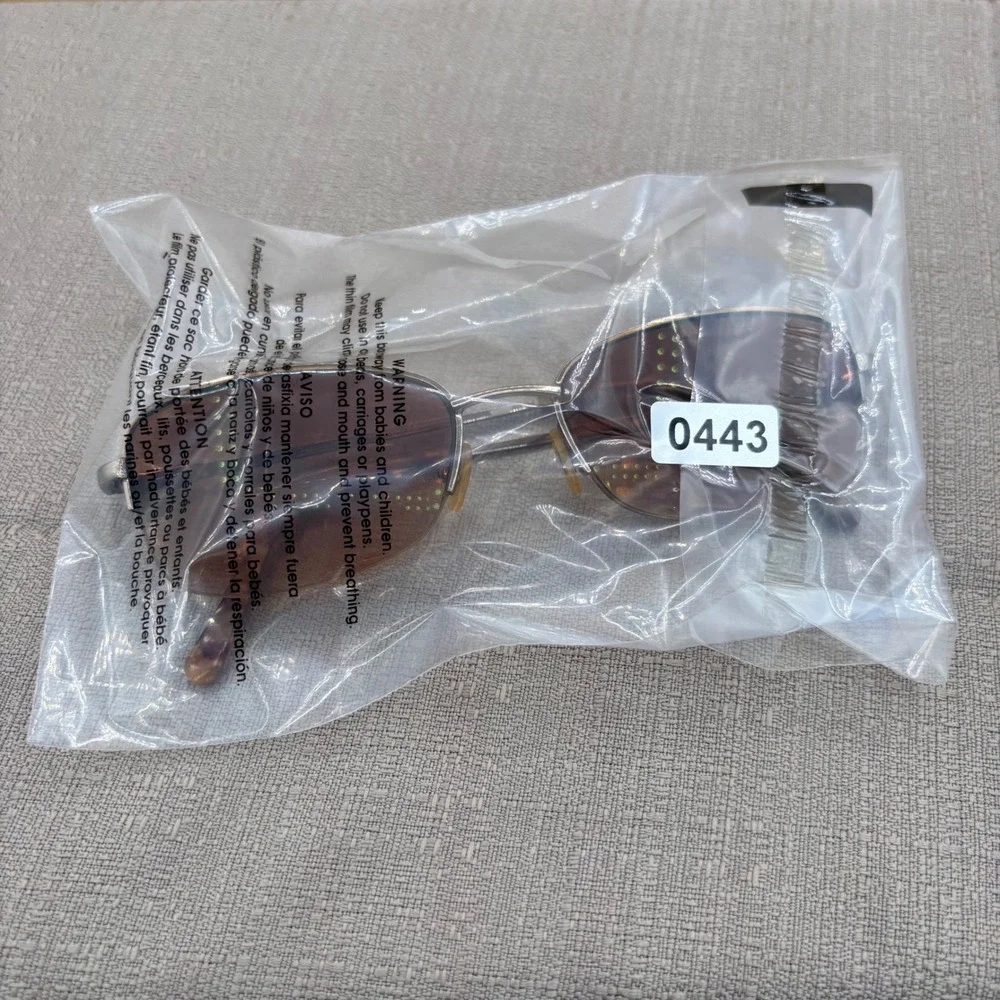 Vintage Tres Jolie Marchon 162 Glasses Frames Womens 52-17-135 Brown Y2K Retro